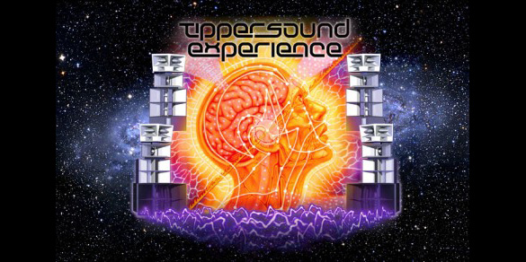 Tipper Sound Experience poster, designed by Alex Grey