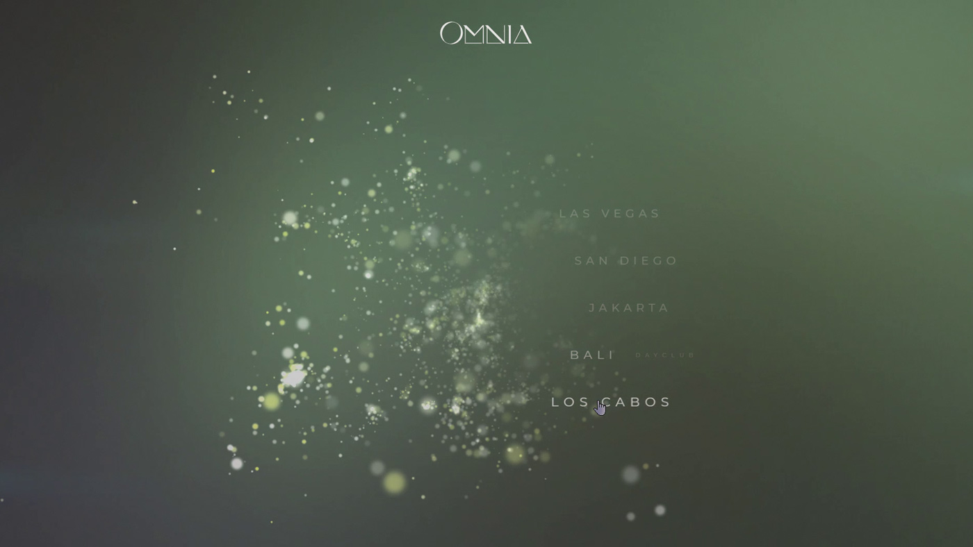 Preview showing particle animations